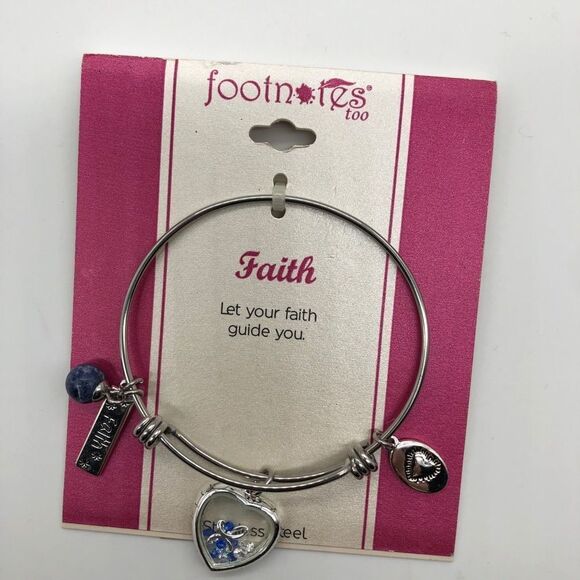 Footnotes Faith Bracelet NWT - Picture 2 of 3